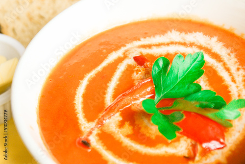 Tomato & Sweet Pepper Soup