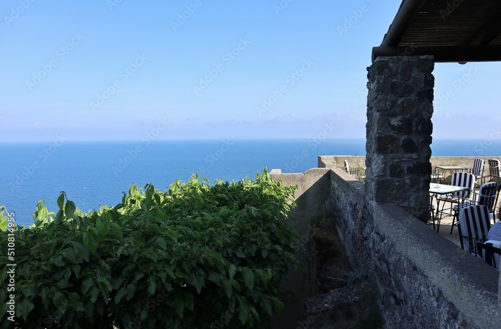 Ischia - Panorama dal Caffè Il Terrazzo al Castello Aragonese