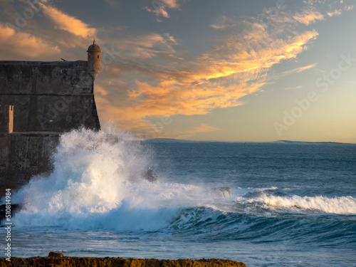 Fototapeta Naklejka Na Ścianę i Meble -  Sunset at Cascais