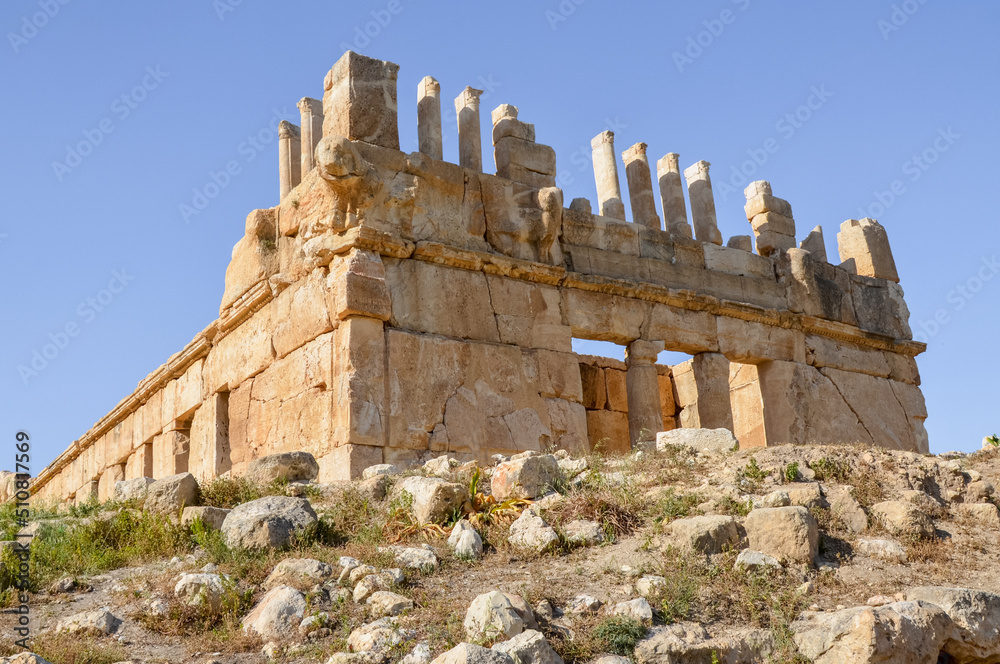 Qasr al-Abd ruins in the Amman, Jordan