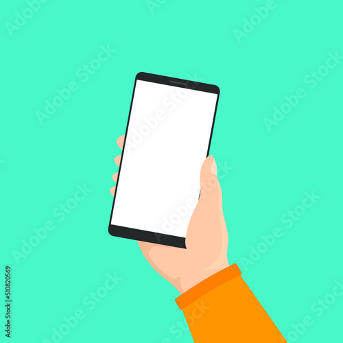 Phone chat messages. Sms notification on mobile phone. Speech bubbles on cellphone screen. People smartphone chatting. Hands with cellphone. Chat message bubbles. Vector with dotwork effect.
