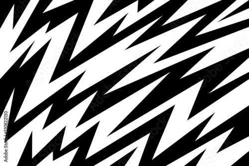 Abstract background with various zigzag and arrow pattern