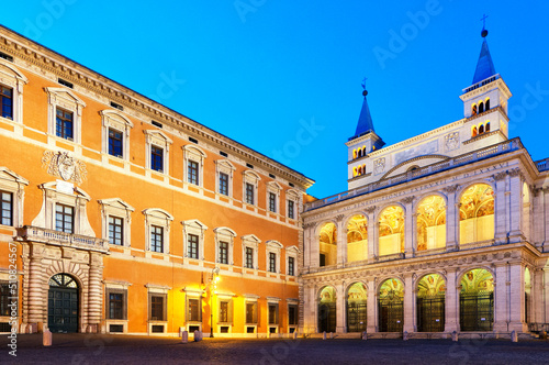 Lateran Palace and the Loggia delle Benedizioni © Only Fabrizio