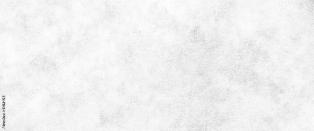 Concrete wall white color for background. Old grunge textures with scratches and cracks. White painted cement wall, modern grey paint limestone texture background in white light seam home wall paper.