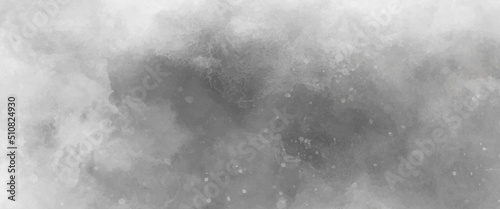 Watercolor background in white and gray painting with cloudy distressed texture and marbled grunge, White concrete wall as background, white cement or stone old texture as a retro pattern wall plaster