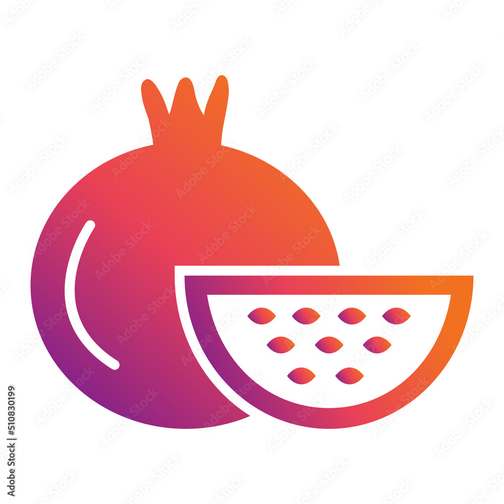 Pomegranate Icon Pomegranate Icon