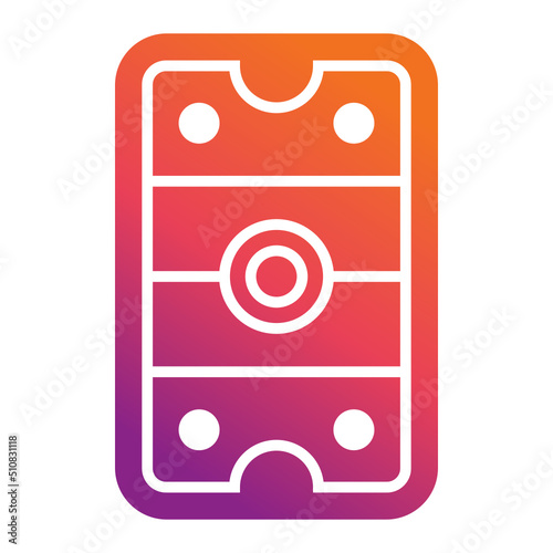 Air Hockey Icon