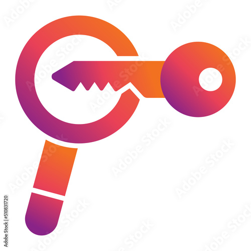 Wallpaper Mural Magnifying Glass Icon Torontodigital.ca