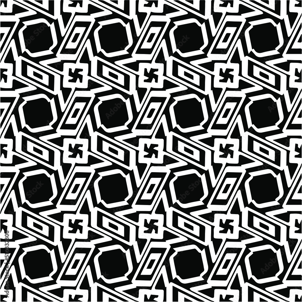 Abstract background with black and white pattern. Unique geometric vector swatch. Perfect for site backdrop, wrapping paper, wallpaper, textile and surface design. Abstract background with black and white pattern. Unique geometric vector swatch. Perfect for site backdrop, wrapping paper, wallpaper, textile and surface design.