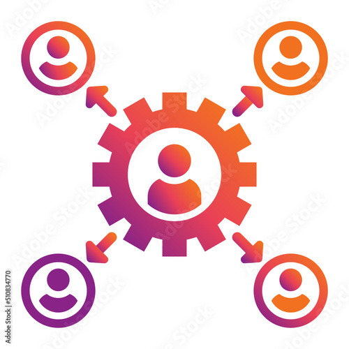 Outsourcing Icon