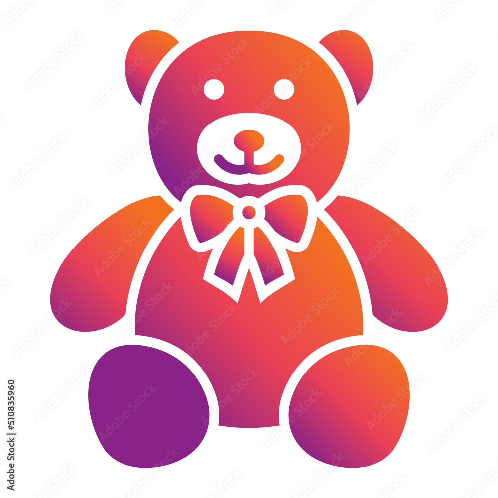Fototapeta premium Teddy Bear Icon