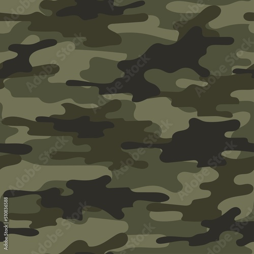  army vector camouflage print, seamless pattern for clothing headband or print.