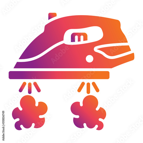 Steam Iron Icon