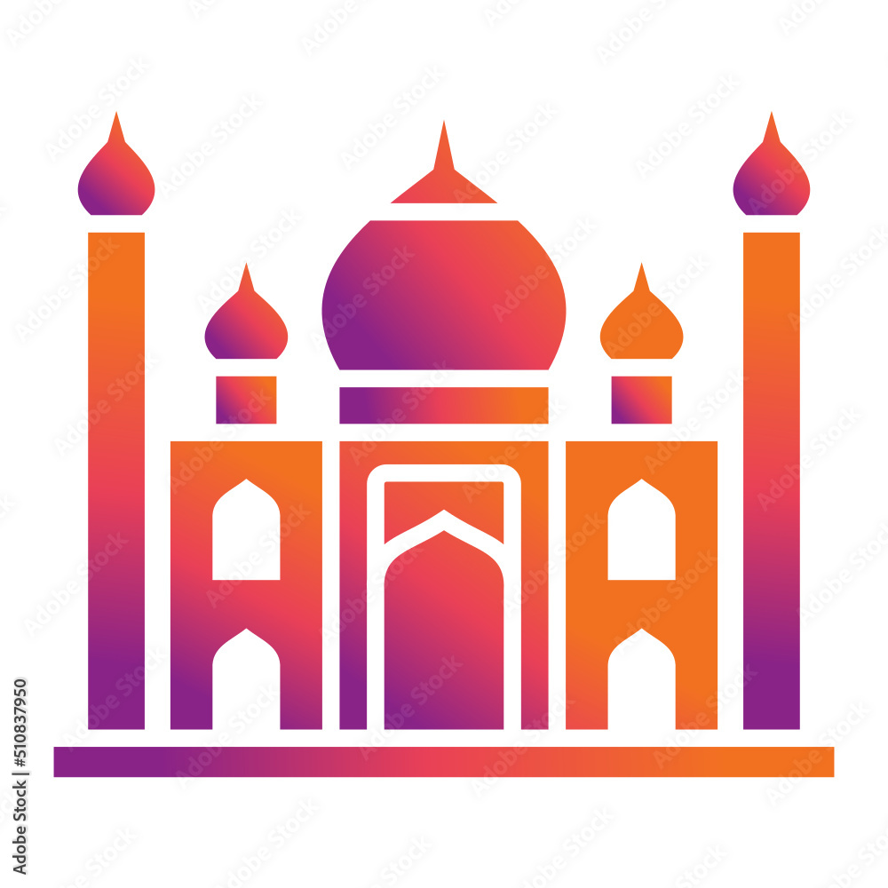 Taj Mahal Icon Taj Mahal Icon
