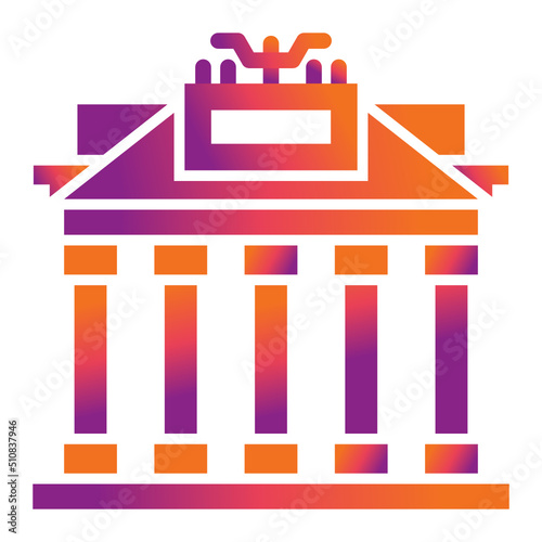 Brandenburg gate Icon