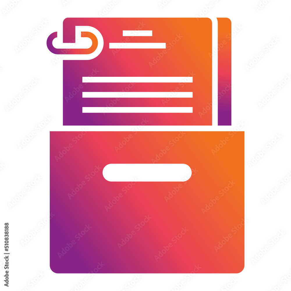 Files Box Icon Files Box Icon
