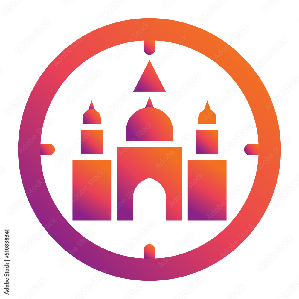 Mosque Direction Icon