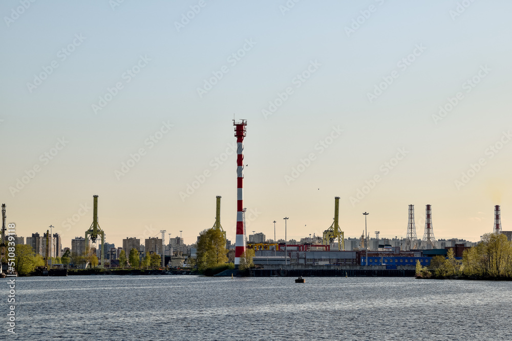 Cargo port - view from the water