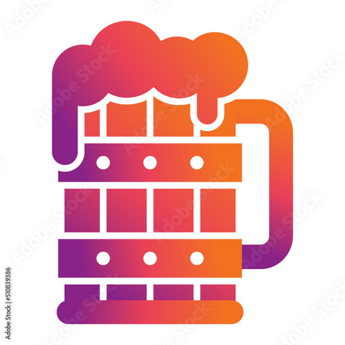 Wooden Mug Icon