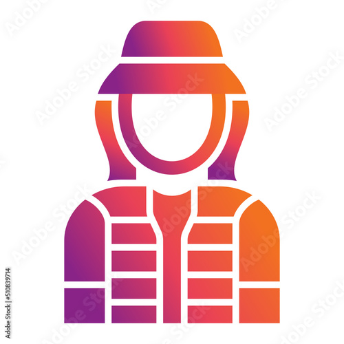 Fisherwoman Icon
