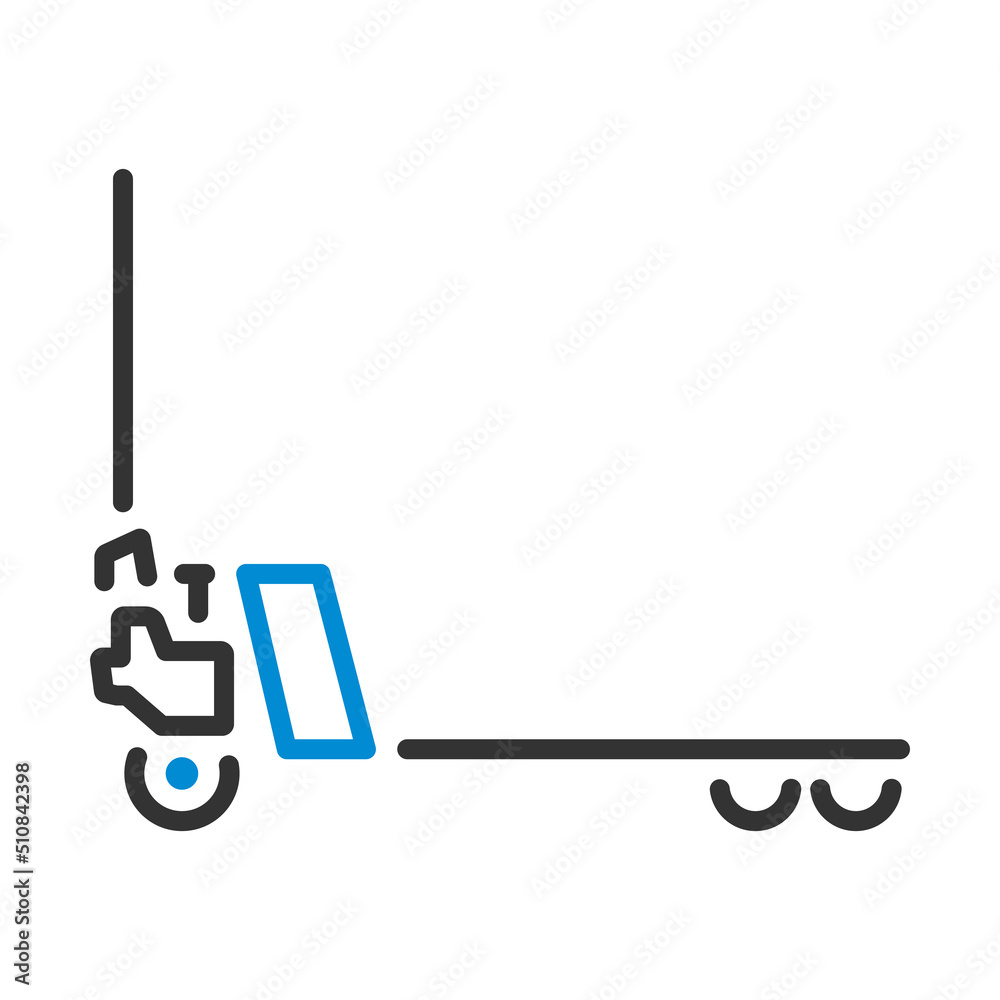 Hydraulic Trolley Jack Icon Hydraulic Trolley Jack Icon