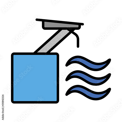 Icon Of Diving Stand