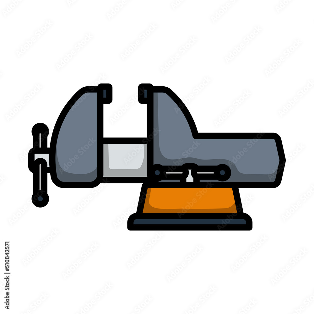 Icon Of Vise Icon Of Vise