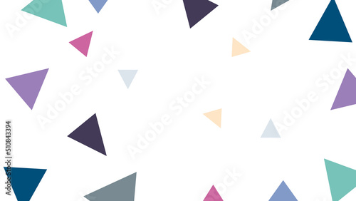 トライアングルがモチーフのアブストラクト背景画像