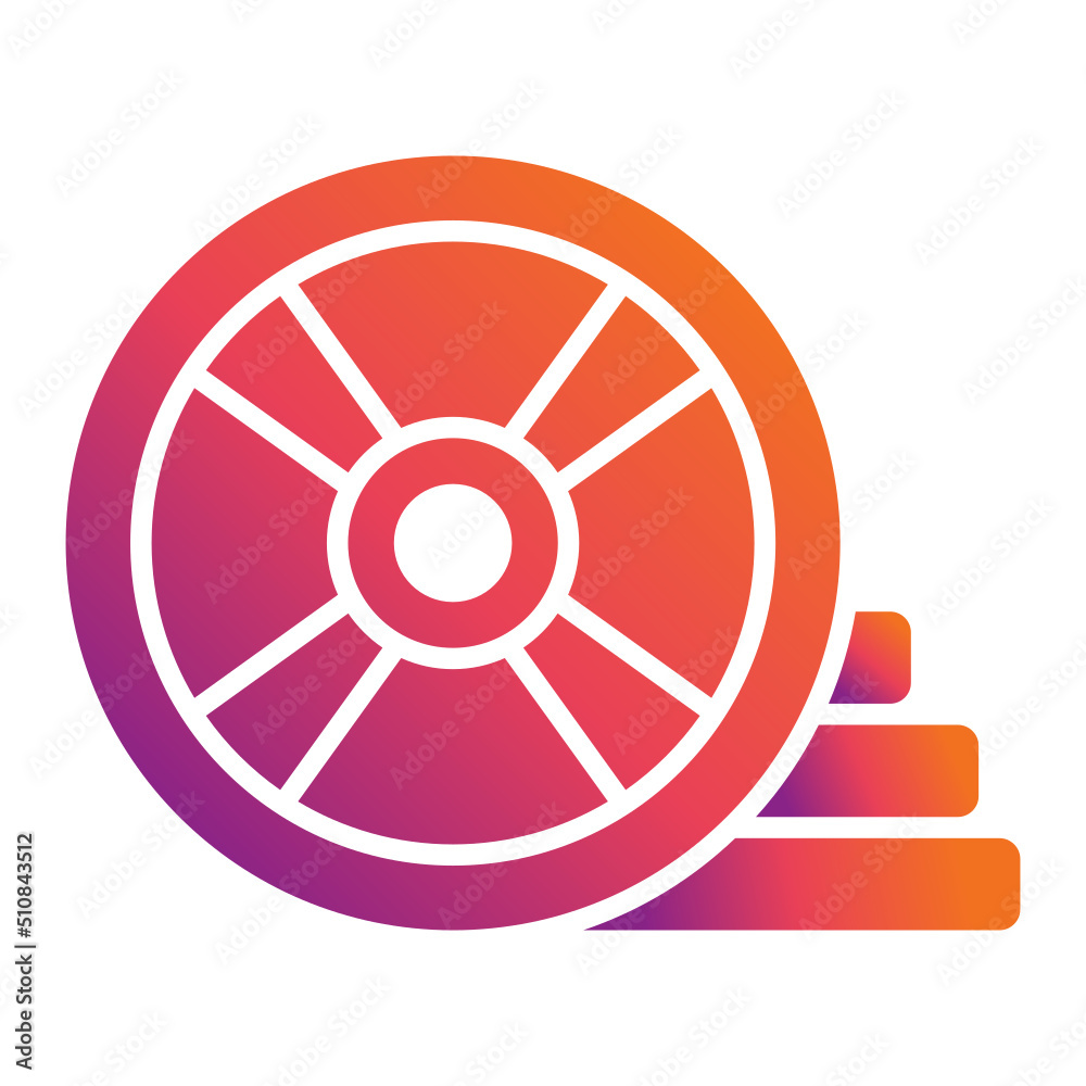 Weight plates Icon Weight plates Icon