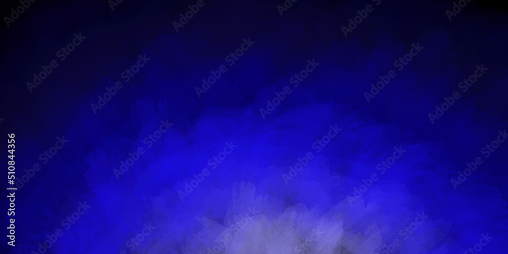 abstract blue background with watercolor paint