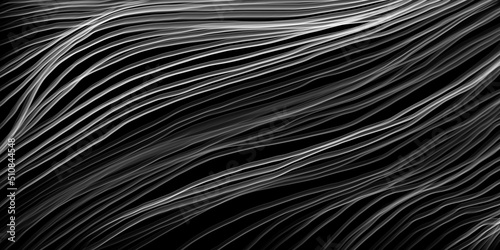 black and white background with wave