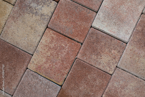 Wallpaper Mural multicolored floor tiles or paving stones Torontodigital.ca