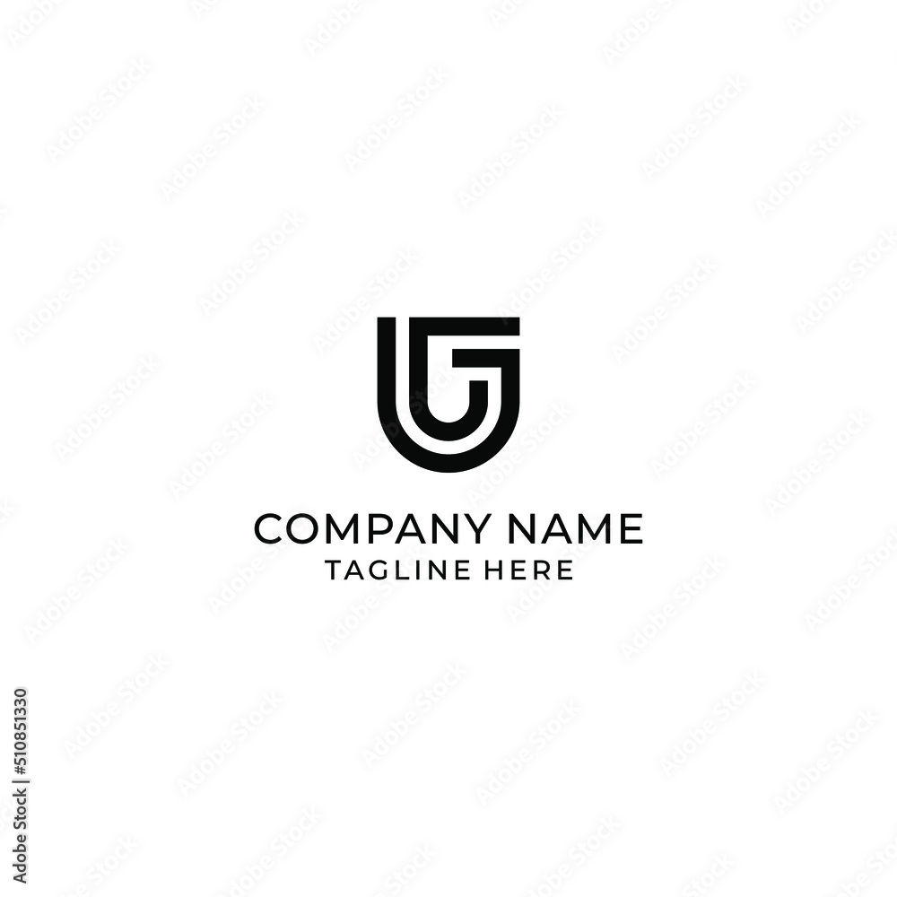 Alphabet Letters U Logo Design Alphabet Letters U Logo Design