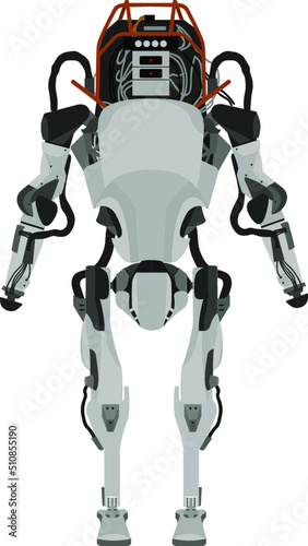 Modern styling  Vector Robot