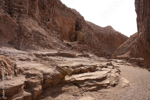 Obraz na płótnie Moon valley of Atacama desert w salonie