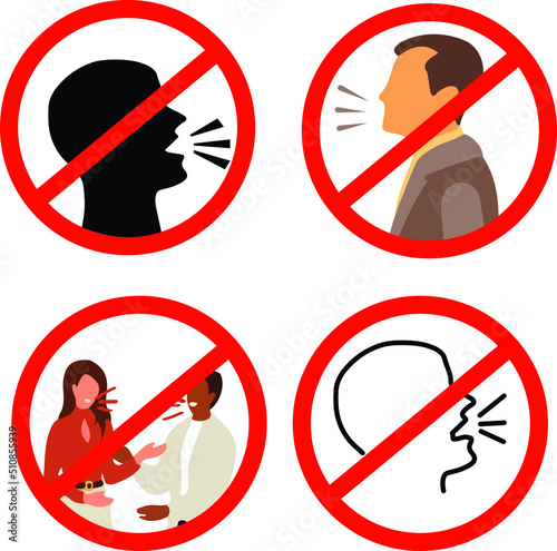 no speaking sing