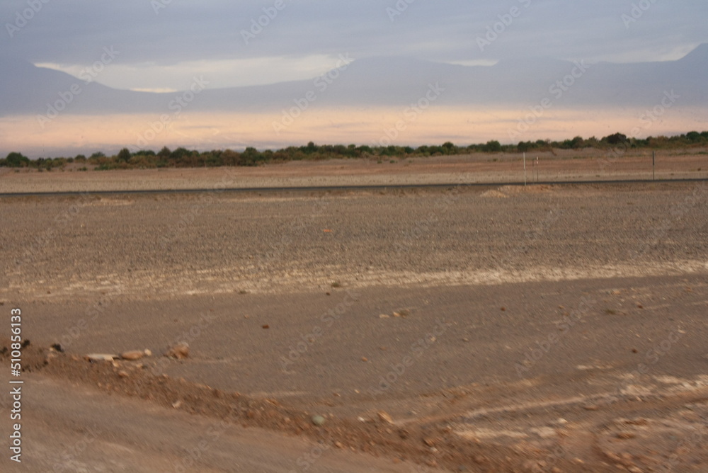 Moon valley of Atacama desert	
