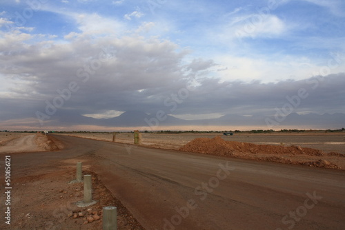 Moon valley of Atacama desert