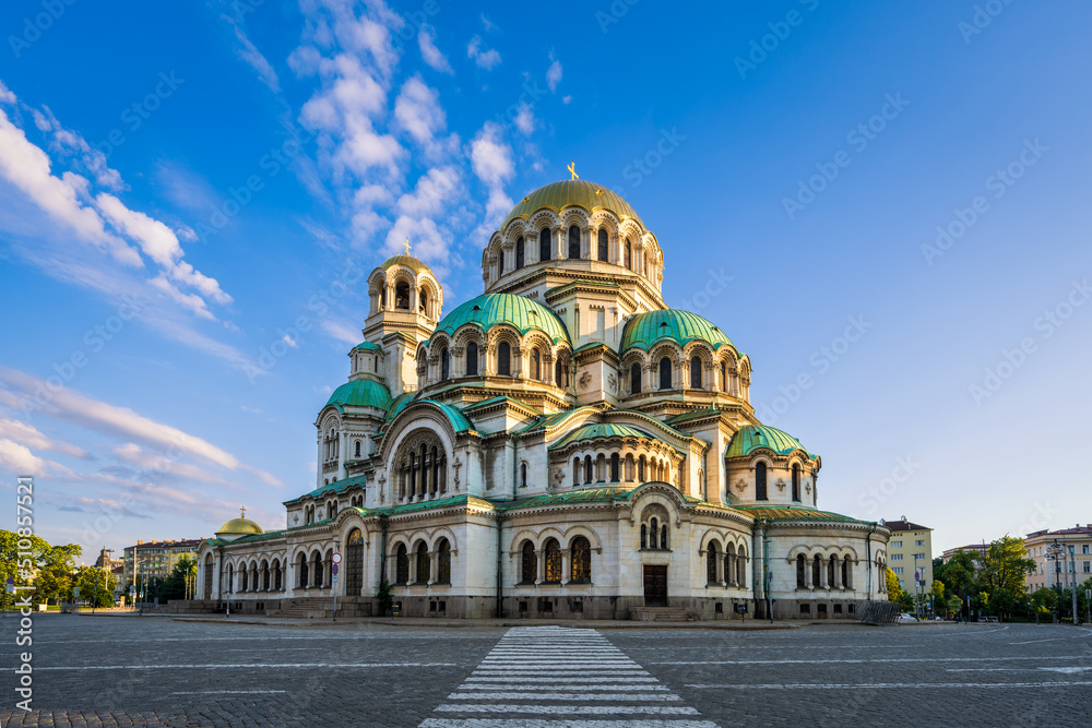 Obraz na płótnie Alexander Nevsky Cathedral in Sofia, Bulgaria w salonie