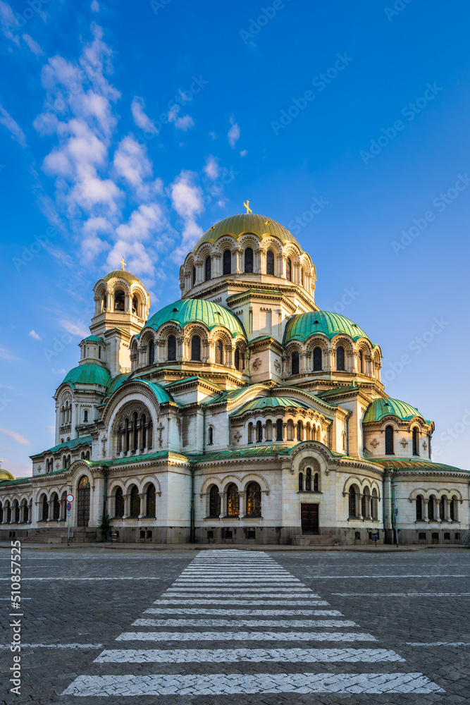 Obraz na płótnie Alexander Nevsky Cathedral in Sofia, Bulgaria w salonie