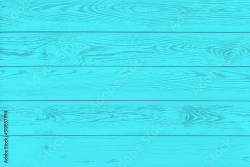 Weathered teal wooden background texture. Shabby blue painted wood.