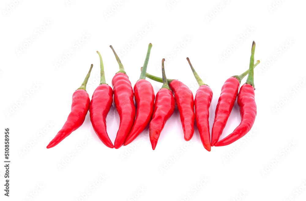 chili pepper isolated on a white background chili pepper isolated on a white background