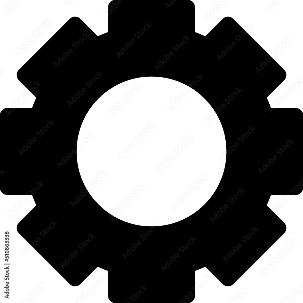 Setting icon vector. Gear illustration on white background..eps Setting icon vector. Gear illustration on white background..eps