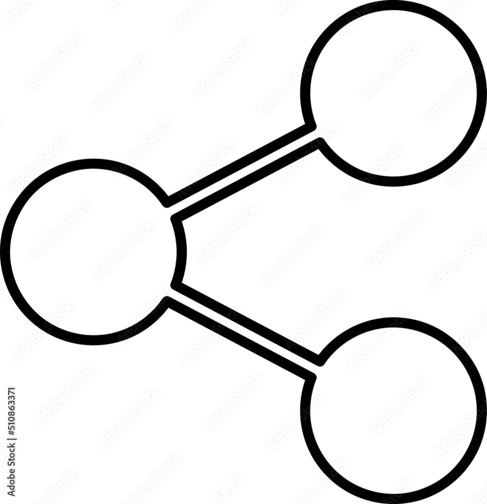 Share icon with trendy flat style icon for web site design, logo, app, UI Share icon with trendy flat style icon for web site design, logo, app, UI