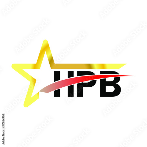 HPB letter logo design. HPB creative  letter logo. simple and modern letter logo. HPB alphabet letter logo for business. Creative corporate identity and lettering. vector modern logo   photo