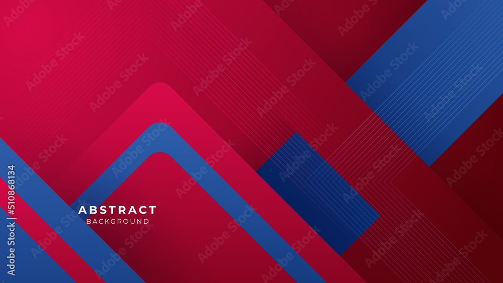 Abstract blue red banner geometric shapes geometric light triangle line shape with futuristic concept presentation background Abstract blue red banner geometric shapes geometric light triangle line shape with futuristic concept presentation background