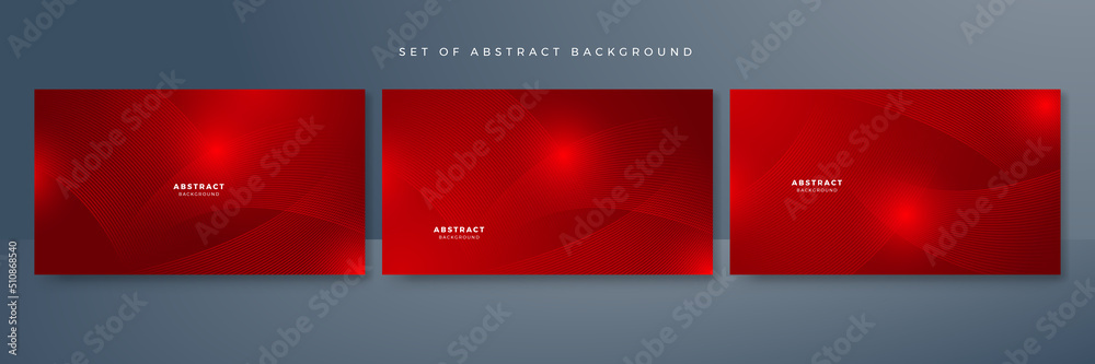 Dark red orange banner geometric shapes abstract background geometry shine and layer element vector for presentation design. Suit for business, corporate, institution, party, seminar, and talks.