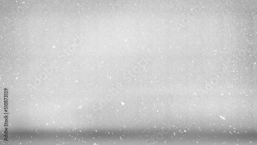 Wallpaper Mural Animation of snow falling in seamless loop over grey background Torontodigital.ca