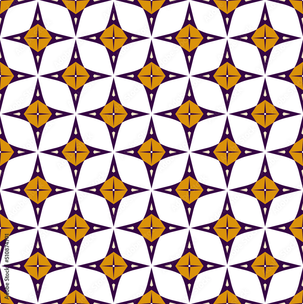 Abstract Geometric Tile Style Retro Pattern Three Color Minimal Trendy Fashion Design Perfect for Allover Fabric Print Abstract Geometric Tile Style Retro Pattern Three Color Minimal Trendy Fashion Design Perfect for Allover Fabric Print