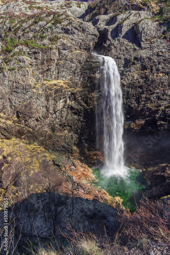 M  nafossen is a waterfall in Gjesdal municipality in Rogaland county  Norway